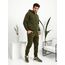 Мужской теплый спортивный костюм цвет хаки, Цвет: Хаки, Размер: 44, изображение 7