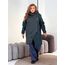 Жіночий демісезонний теплий кардиган смарагдового кольору, Колір: Смарагдовий, Розмір: 48
