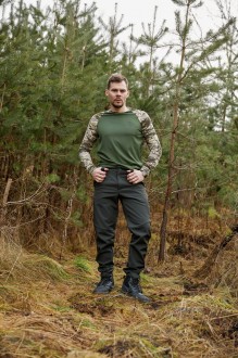 Тактичні армійські штани для полювання та риболовлі хакі р.XL 405094