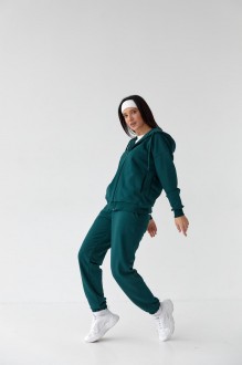 Жіночий спортивний костюм колір зелений р.XXL 408328