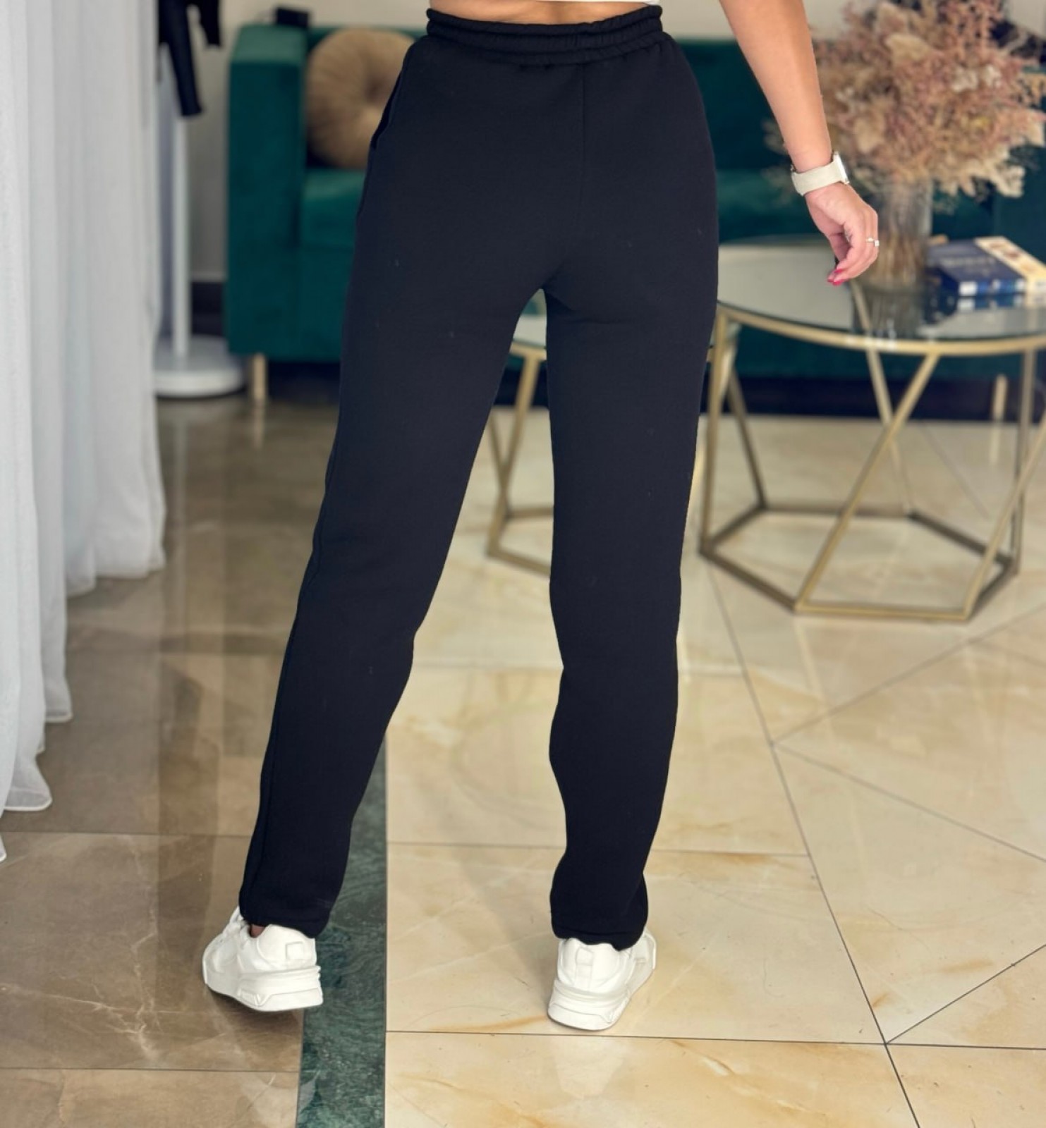 Жіночі спортивні штани колір чорний р.42/44 444920