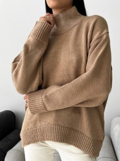 Жіночий светр колір кемел р.42/46 441962