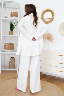 Жіночий домашній костюм - двійка Gabriel білий р.S 408608
