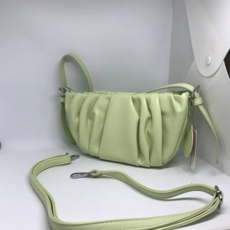 Жіноча сумочка колір зелений 436730