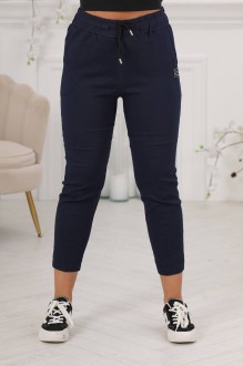 Жіночі штани-джегінси колір синій р.50/52 441983
