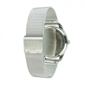 Ремінець для годинника ZIZ з нержавіючої сталі срібло 142798