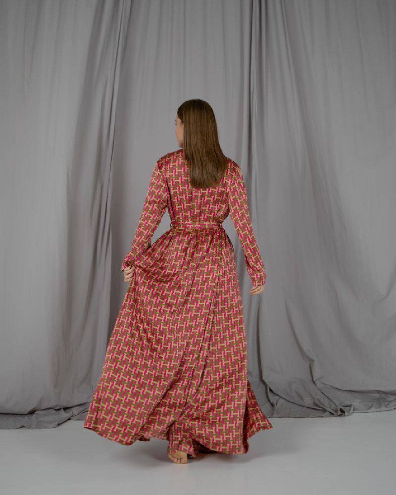 Жіночий піжамний костюм трійка колір рожевий р.S/M 448465
