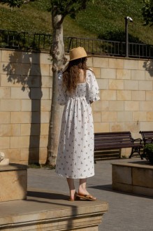 Жіноча сукня «June» колір білий принт р.S/М 438874