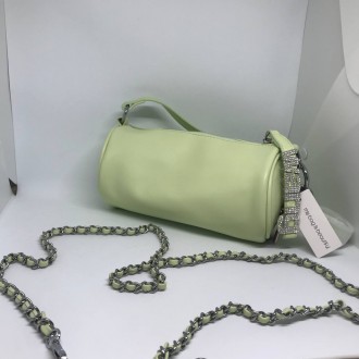 Жіноча сумочка колір зелений 437277
