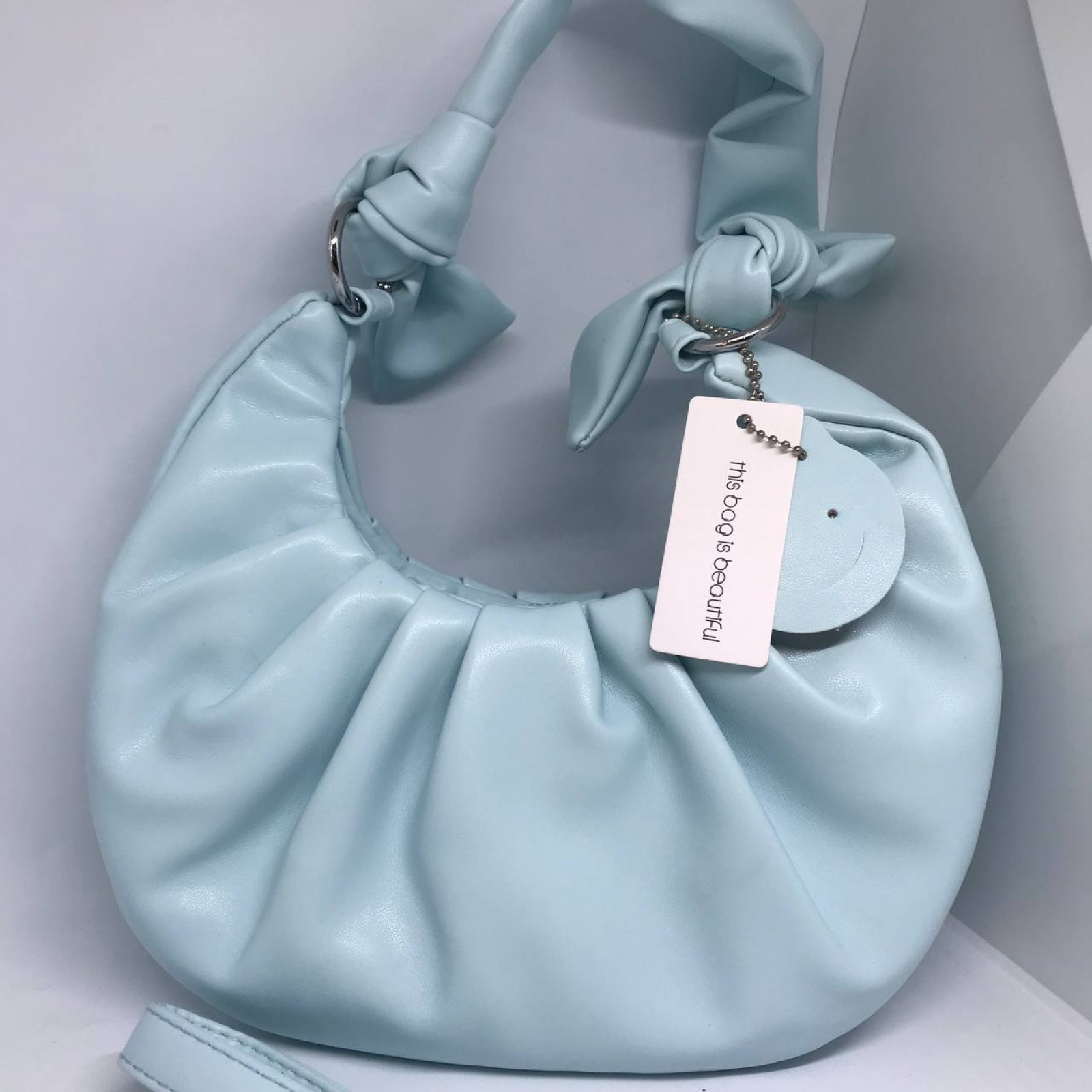 Жіноча сумочка колір блакитний 437297
