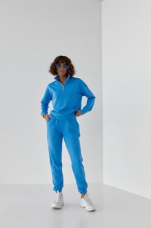 Жіночий спортивний костюм LUMINA колір блакитний р.M 439927