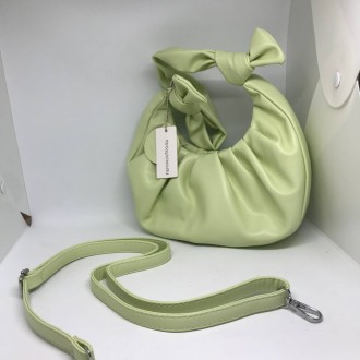 Жіноча сумочка колір зелений 437298
