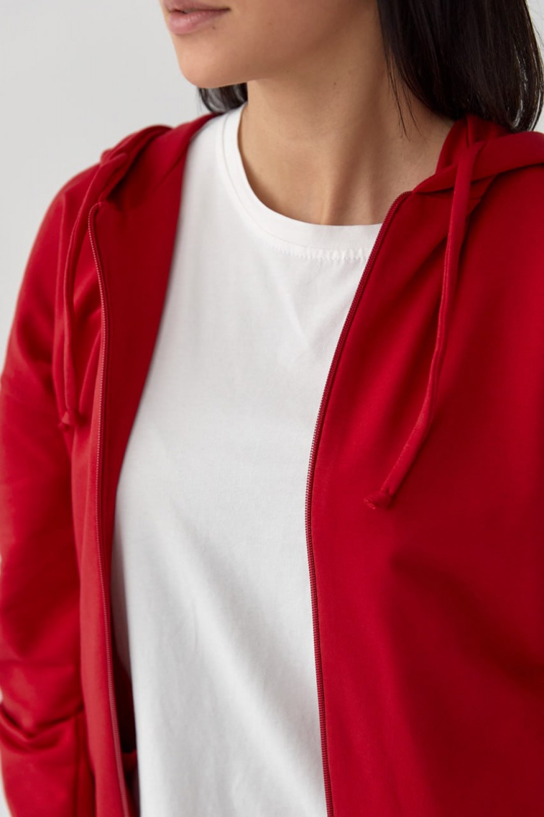 Жіночий спортивний костюм колір червоний  р.XL 408346