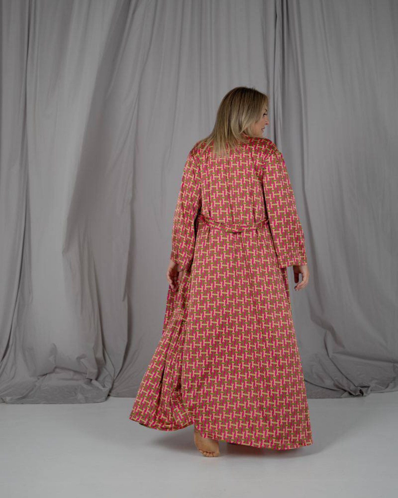 Жіночий піжамний костюм трійка колір рожевий р.L/XL 448621