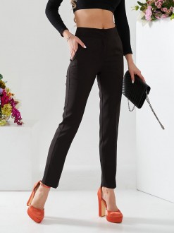 Жіночі штани чорного кольору р.2XL 396714