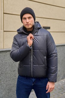 Куртка чоловіча зимова графіт 385018