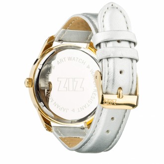 Годинник ZIZ Мінімалізм, ремінець металік, золото і додатковий ремінець 142872