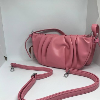 Жіноча сумочка колір насичений рожевий 436732