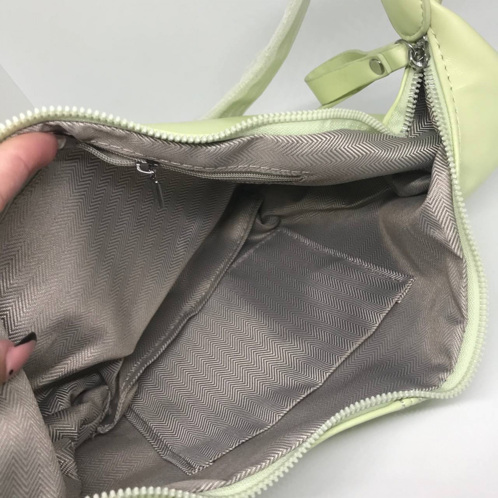 Жіноча сумочка колір зелений 436078