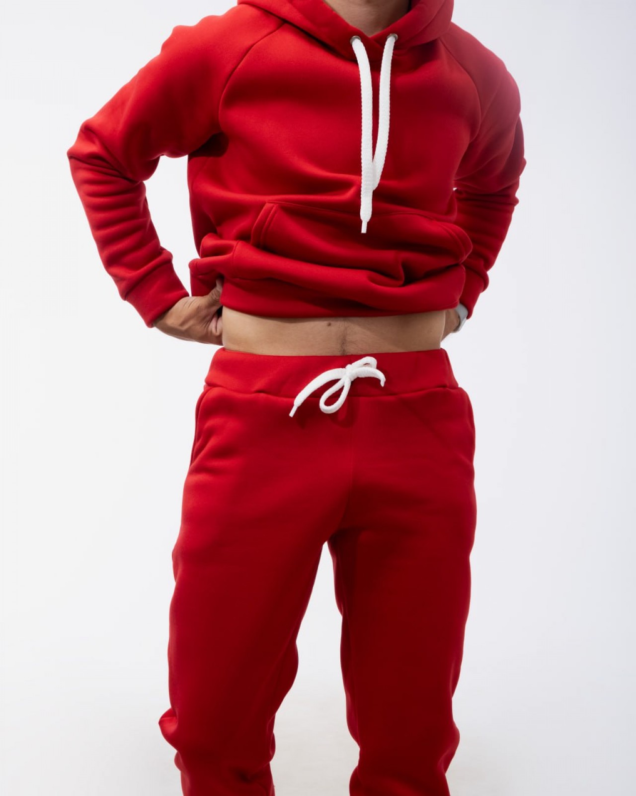 Чоловічий спортивний костюм Alex колір червоний р.2XXL 442224