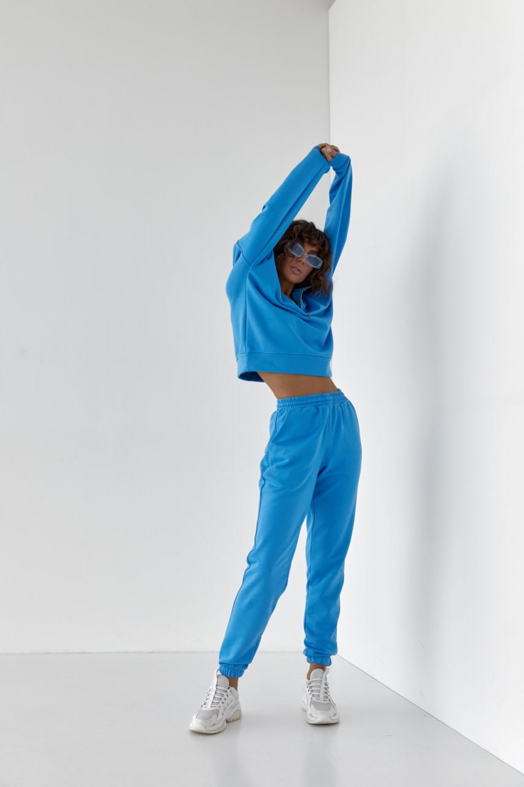 Жіночий спортивний костюм LUMINA колір блакитний р.S 439926