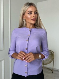 Жіноча блузка софт колір бузковий р.42/44 454151