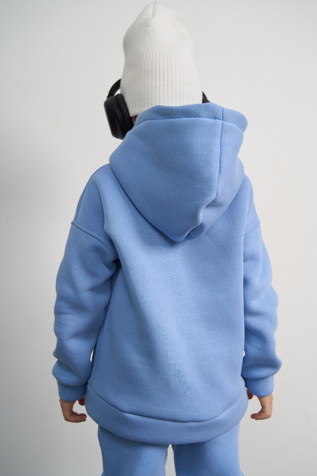Дитячий спортивний костюм для хлопчика колір світло-блакитний р.152 444158